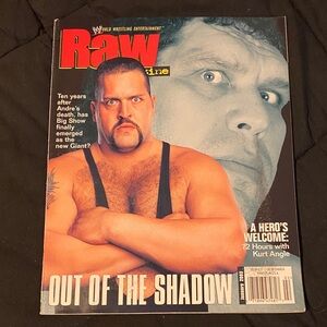 Wrestling Magazine Featuring Iconic Wrestler